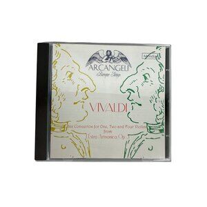 Antonio Vivaldi Six Concertos For One Two & Four Violins LEstro Armonico CD
